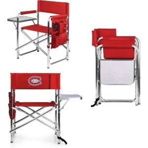 PICNIC TIME NHL Unisex-Adult NHL Sports Chair(Red)