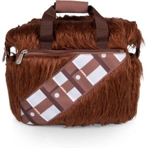 PICNIC TIME Star Wars Mandalorian Grogu On The Go Lunch Bag, Soft Cooler Lunch Box, Insulated Lunch Bag, (Heathered Gray) 10 x 6 x 10.5(Star Wars Chewbacca – Brown)