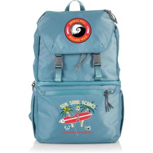 PICNIC TIME Star Wars Tarana Backpack Cooler made with Recycled Material, Soft Cooler Backpack, Upcycled Cooler Bag, (Halo Gray)(Disney Nightmare Before Christmas – Aurora Blue)