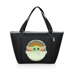 PICNIC TIME Star Wars Tote Cooler Bag, Soft Cooler Bag, Picnic Cooler(Star Wars Mandalorian Grogu – Black)