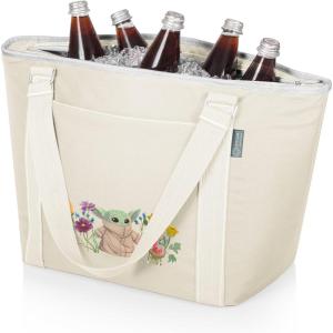 PICNIC TIME Star Wars Tote Cooler Bag, Soft Cooler Bag, Picnic Cooler(Star Wars Mandalorian Grogu – Sand)