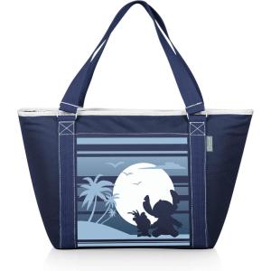 Picnic TIME Disney Lilo & Stitch Topanga Tote Cooler Bag, Soft Cooler Bag, Picnic Cooler(Disney Lilo & Stitch Scrump – Navy Blue)
