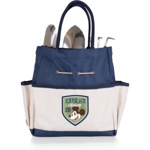 Picnic TIME Disney Mickey Mouse Garden Bag with Tool Set, Garden Tool Organizer Bag, Gardening Tools Gifts for Women and Men, (Navy Blue with Beige Accents)(Disney Mickey Mouse – Navy Blue with Beige Accents)