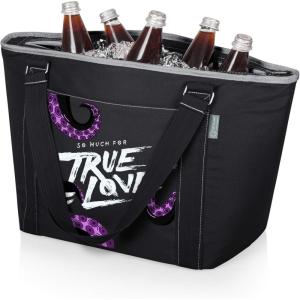 Picnic TIME Disney Princess, Soft Cooler Bag, Picnic Cooler(Disney Princess The Little Mermaid Ursula – Black)