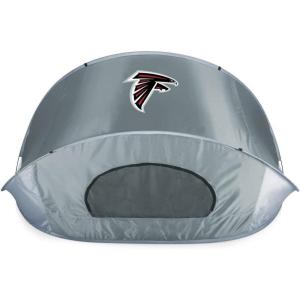 Picnic TIME NFL Manta Portable Beach Tent – Pop Up Tent – Beach Sun Shelter Pop Up(Black/Gray)
