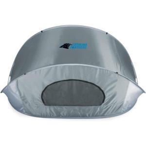 Picnic TIME NFL Manta Portable Beach Tent – Pop Up Tent – Beach Sun Shelter Pop Up(Gray)