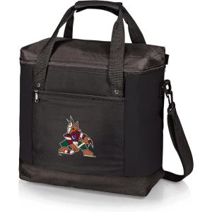 Picnic TIME NHL Unisex-Adult NHL Montero Tote Cooler Bag, Soft Cooler Bag, Picnic Tote(Black)