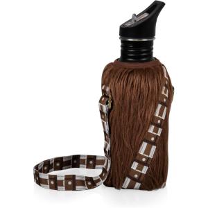 Picnic TIME Star Wars Chewbacca Bottle Cooler Tote with Bottle, Water Bottle Carrier, (Brown)