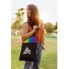 PICNIC TIME NHL Vista Outdoor Picnic Tote, Beach, Camping Blanket(Rainbow With Black)
