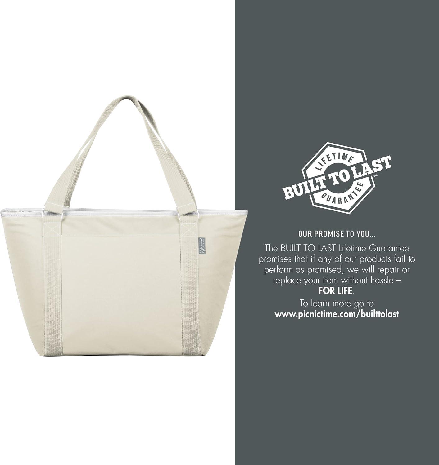 image:imagePICNIC TIME Personalized Topanga Tote Cooler Bag Soft Cooler Bag Picnic CoolerBeige