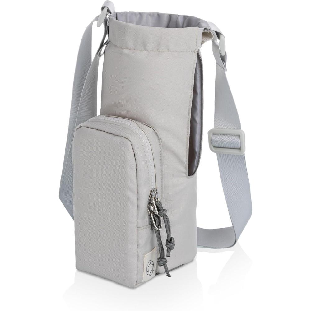 image:imagePICNIC TIME Eclipse 40 oz Tumber Tote Drink Carrier Crossbody BagGray