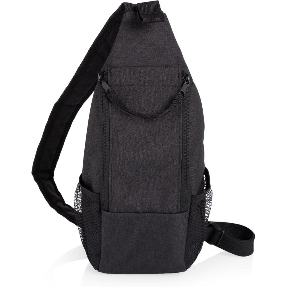 image:imagePicnic TIME Strider Crossbody Cooler Sling Bag Insulated Fanny Pack Black