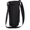 PICNIC TIME Eclipse 40 oz Tumber Tote, Drink Carrier Crossbody Bag(Black)