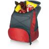 PICNIC TIME PTX Backpack Cooler, Modern Backpack Cooler with 20-Can Capacity, Fully Insulated Outdoor Lunch Bag with Water Resistant Interior, Pockets, Padded Straps, (Black with Gray Accents)(Red with Gray Accents)