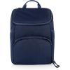PICNIC TIME PTX Backpack Cooler, Modern Backpack Cooler with 20-Can Capacity, Fully Insulated Outdoor Lunch Bag with Water Resistant Interior, Pockets, Padded Straps, (Black with Gray Accents)(Navy Blue)