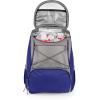 PICNIC TIME PTX Backpack Cooler, Modern Backpack Cooler with 20-Can Capacity, Fully Insulated Outdoor Lunch Bag with Water Resistant Interior, Pockets, Padded Straps, (Black with Gray Accents)(Navy Blue with Gray Accents)