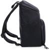 PICNIC TIME PTX Backpack Cooler, Modern Backpack Cooler with 20-Can Capacity, Fully Insulated Outdoor Lunch Bag with Water Resistant Interior, Pockets, Padded Straps, (Black with Gray Accents)(Carbon Black)