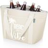 PICNIC TIME Personalized Topanga Tote Cooler Bag – Soft Cooler Bag – Picnic Cooler(Beige)