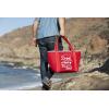 PICNIC TIME Personalized Topanga Tote Cooler Bag – Soft Cooler Bag – Picnic Cooler(Red)