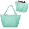 PICNIC TIME Personalized Topanga Tote Cooler Bag – Soft Cooler Bag – Picnic Cooler(Teal)