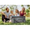 Picnic TIME 64 Can Collapsible Cooler, Large Insulated Soft Cooler Bag, Portable Beach Cooler with Shoulder Strap(Heathered Gray)