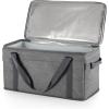 Picnic TIME 64 Can Collapsible Cooler, Large Insulated Soft Cooler Bag, Portable Beach Cooler with Shoulder Strap(Heathered Gray)