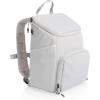 PICNIC TIME PTX Backpack Cooler, Modern Backpack Cooler with 20-Can Capacity, Fully Insulated Outdoor Lunch Bag with Water Resistant Interior, Pockets, Padded Straps, (Black with Gray Accents)(Halo Gray)