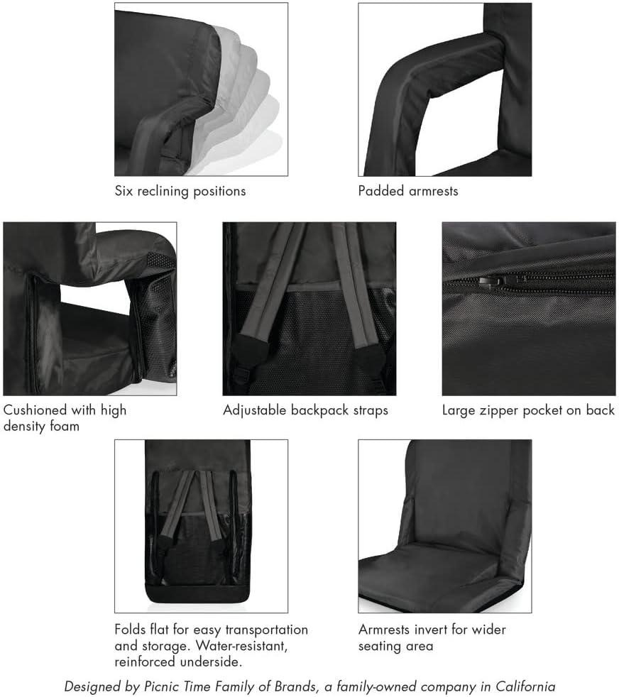 image:imageNCAA Auburn Tigers Ventura Portable Reclining Seat