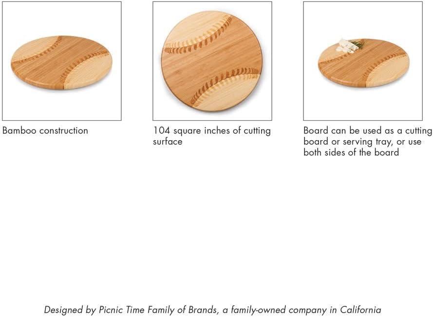 image:imagePICNIC TIME NCAA Arizona Wildcats Homerun Bamboo Cutting Board with Team LogoTCU Horned Frogs