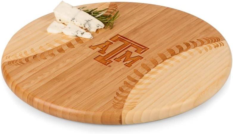 image:imagePICNIC TIME NCAA Arizona Wildcats Homerun Bamboo Cutting Board with Team LogoTexas AM Aggies