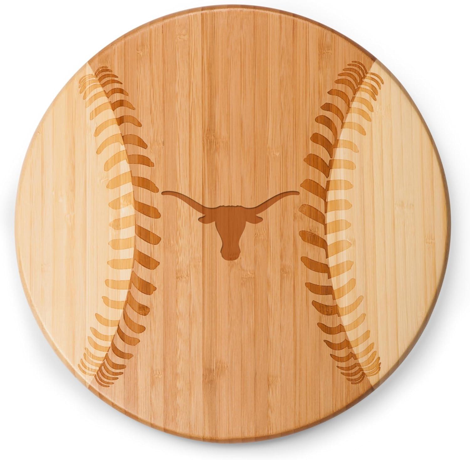 image:imagePICNIC TIME NCAA Arizona Wildcats Homerun Bamboo Cutting Board with Team LogoTexas Longhorns