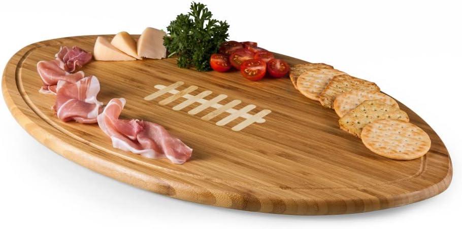 image:imagePICNIC TIME NCAA Football Cheese Board Novelty Charcuterie Board Serving Platter Cheese Boards Charcuterie Boards Wood Cutting Board Bamboo
