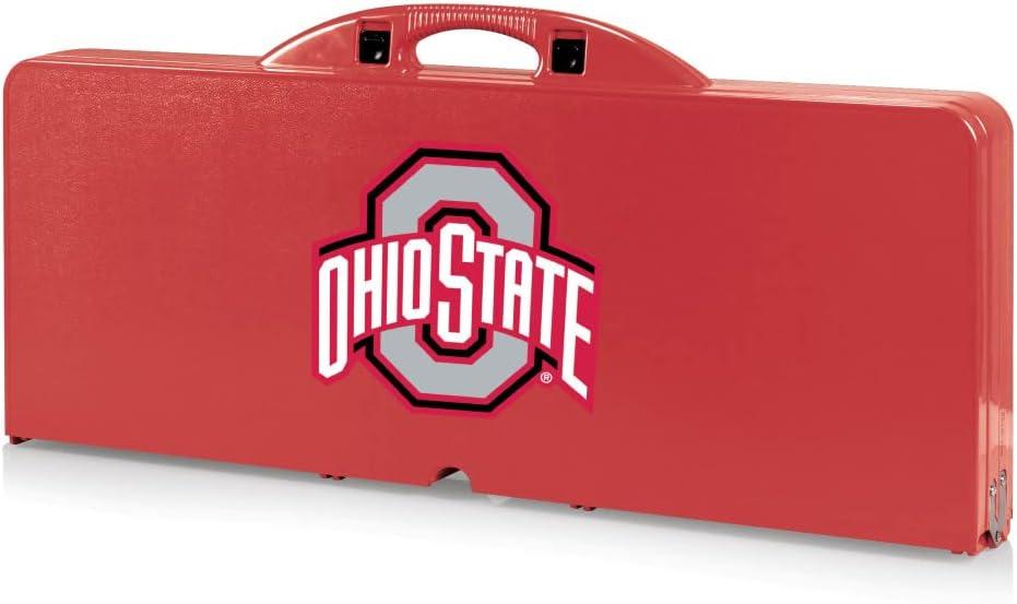 image:imagePICNIC TIME NCAA North Carolina Tar Heels Folding Picnic Table Camping Table Outdoor Table with Umbrella HoleRed