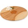 PICNIC TIME NCAA Arizona Wildcats Homerun! Bamboo Cutting Board with Team Logo(Clemson Tigers)