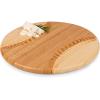 PICNIC TIME NCAA Arizona Wildcats Homerun! Bamboo Cutting Board with Team Logo(Rhode Island Rams)