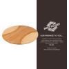 PICNIC TIME NCAA Arizona Wildcats Homerun! Bamboo Cutting Board with Team Logo(Wisconsin Badgers)