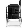 PICNIC TIME NCAA Baylor Bears Sports Chair with Side Table – Beach Chair – Camp Chair for Adults(Black)