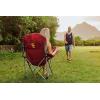 Picnic TIME NCAA Arkansas Razorbacks Reclining Camp Chair – Beach Chair for Adults – Sports Chair with Carry Bag(Red)