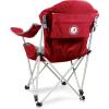 Picnic TIME NCAA Arkansas Razorbacks Reclining Camp Chair – Beach Chair for Adults – Sports Chair with Carry Bag(Red)