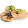 Toscana – A Picnic Time Brand Brie Cutting Board & Tools Set Cheese Boards, One Size, Rubberwood