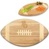 Toscana – A Picnic Time Brand Touchdown Football Cutting Board & Serving Tray Cheese Boards, One Size, Bamboo