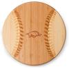 PICNIC TIME NCAA Arizona Wildcats Homerun! Bamboo Cutting Board with Team Logo(Arkansas Razorbacks)