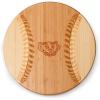 PICNIC TIME NCAA Arizona Wildcats Homerun! Bamboo Cutting Board with Team Logo(Wisconsin Badgers)