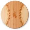 PICNIC TIME NCAA Arizona Wildcats Homerun! Bamboo Cutting Board with Team Logo(Wyoming Cowboys)