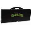 PICNIC TIME NCAA Baylor Bears Folding Picnic Table – Camping Table – Outdoor Table with Umbrella Hole, (Hunter Green)