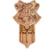 PICNIC TIME Harry Potter Hogwarts Crest Cheese Board Set with Knives, Charcuterie and Serving Board with Hidden Drawer, Parawood Construction, Magical Gift for Entertaining (Parawood)