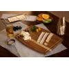 PICNIC TIME Harry Potter Hufflepuff Ovale Acacia Cutting Board Serving Board Charcuterie Cheese Board with Juice Groove Wizarding Kitchen Decor Gift, (Acacia Wood)(Harry Potter Slytherin – Acacia Wood)