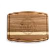 PICNIC TIME Harry Potter Hufflepuff Ovale Acacia Cutting Board Serving Board Charcuterie Cheese Board with Juice Groove Wizarding Kitchen Decor Gift, (Acacia Wood)(Harry Potter Hufflepuff – Acacia Wood)