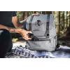 PICNIC TIME NHL Chicago Blackhawks OTG Traverse Backpack Cooler, Soft Cooler Backpack, Hiking Backpack, (Heathered Gray)
