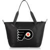 PICNIC TIME NHL Tarana Cooler Tote Bag made with Recycled Materials, Soft Cooler Tote Bag, Upcycled Picnic Cooler, (Carbon Black)(Philadelphia Flyers)